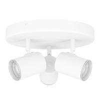 BADEZIMMER-DECKENLEUCHTE 25/13 cm  - Weiß, Design, Metall (25/13cm) - Celina