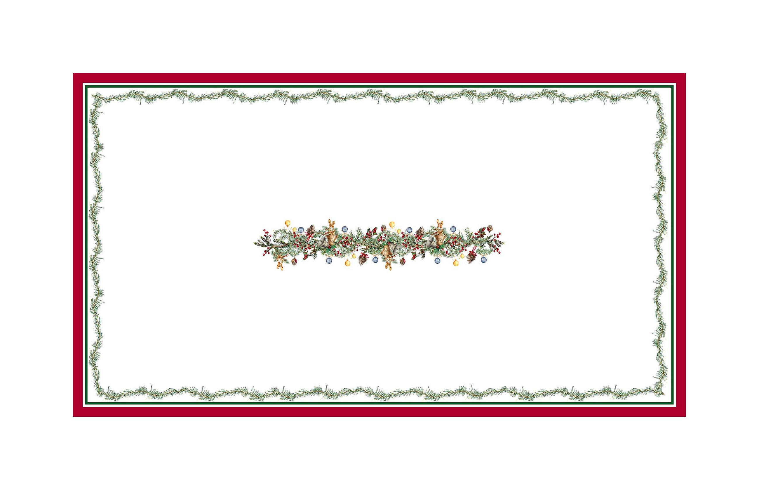 TISCHDECKE Textil Multicolor 140/250 cm  - Multicolor, Basics, Textil (140/250cm) - X-Mas