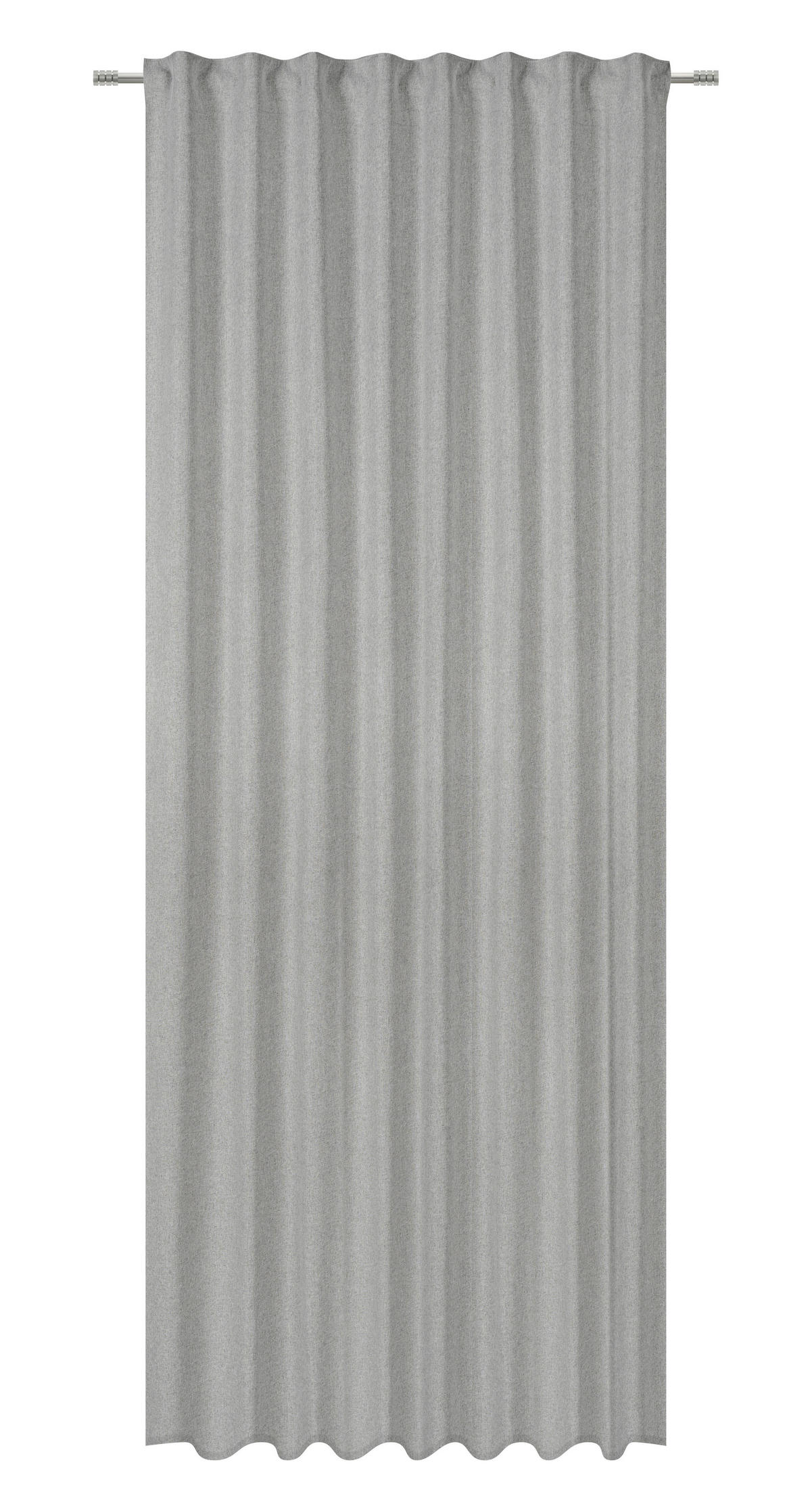 HOTOVÝ ZÁVĚS, zatemnění, 135/300 cm - šedá, Basics, textil (135/300cm) - Esposa