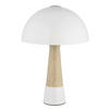 STOLNÍ LAMPA, E27, 25/36,5 cm  - černá/pískové barvy, Basics, kov/plast (25/36,5cm)