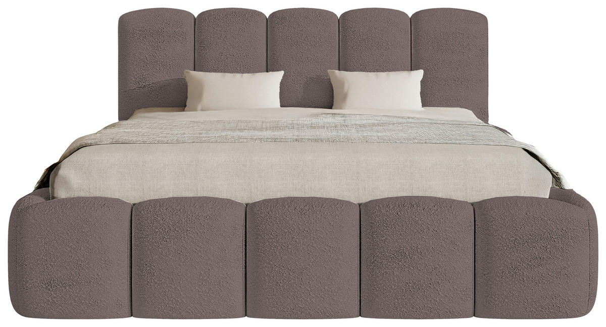 POLSTERBETT Lattenrost, Bettkasten Dunkelgrau 200/200 cm  - Dunkelgrau, MODERN, Holz/Textil (200/200cm) - Livetastic