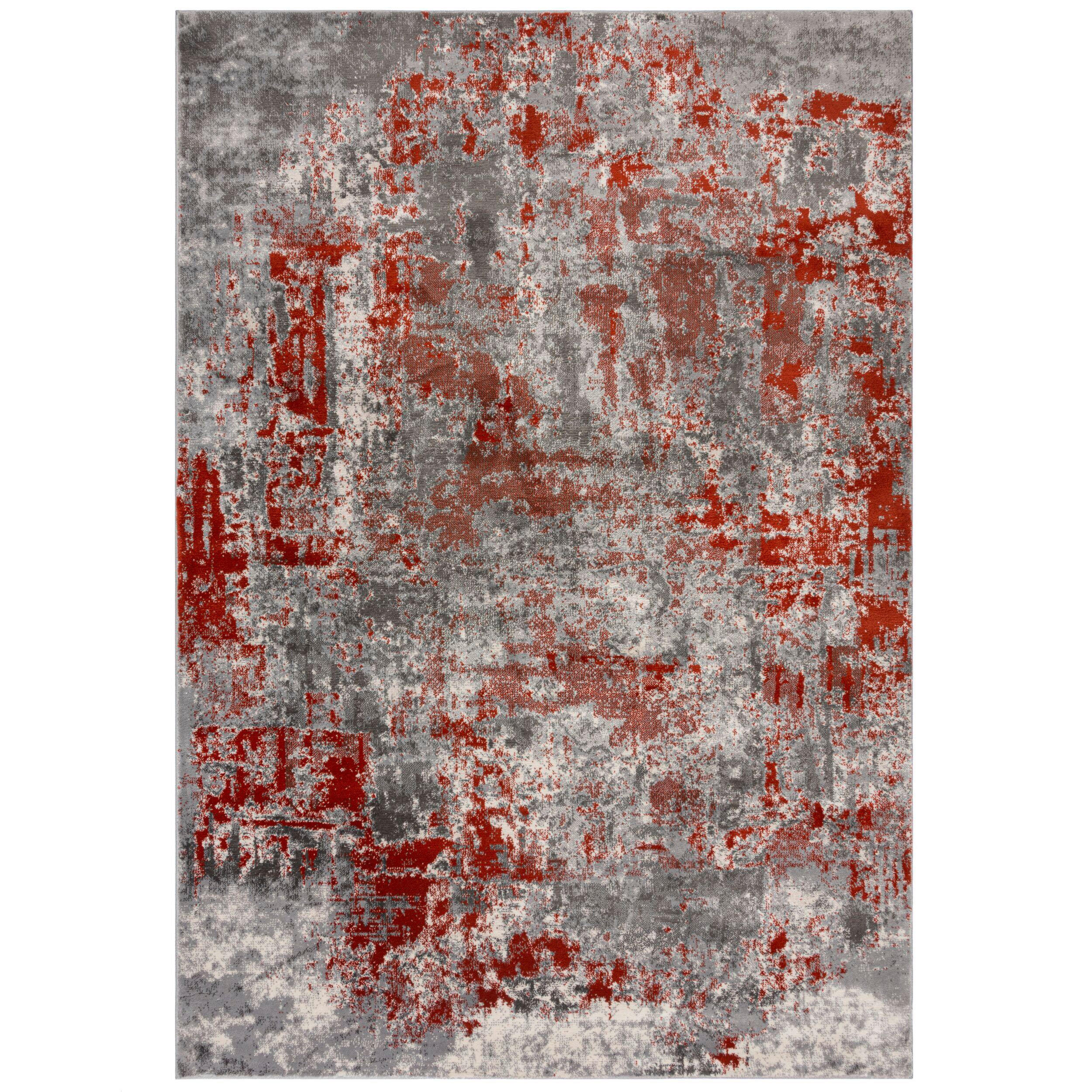 WEBTEPPICH 120/170 cm Cocktail Dunkelorange  - Dunkelorange, Basics, Textil (120/170cm) - Xora