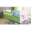 KINDER-/JUNIORBETT - Birkefarben/Weiß, MODERN, Holz/Holzwerkstoff (80/160cm) - MID.YOU