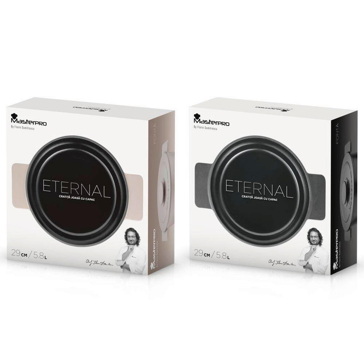 PEKAČ  Masterpro 29 cm     - črna, Basics, kovina (29cm)