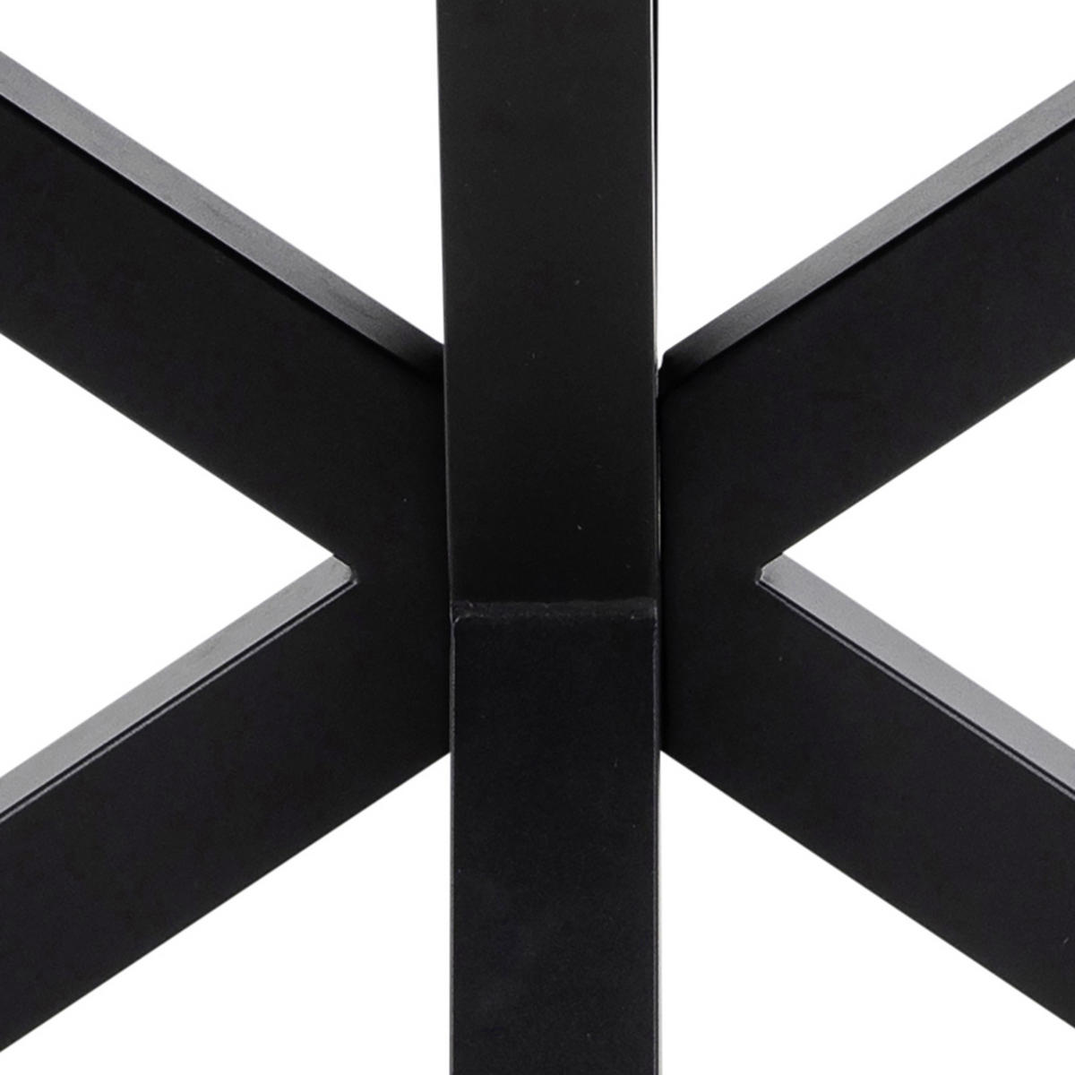 ESSTISCH in Metall, Glas, Keramik   - Schwarz, Design, Glas/Keramik (200/75,5/100cm)