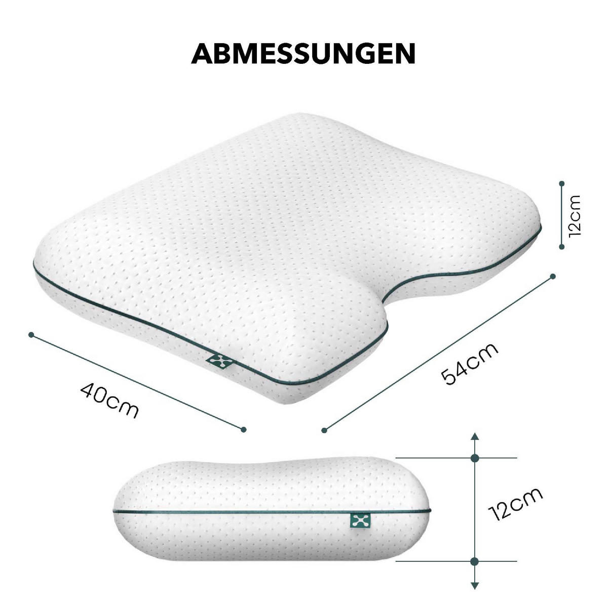 NACKENKISSEN SILENCE  - Basics, Textil (54/9-12/40cm) - Smartsleep