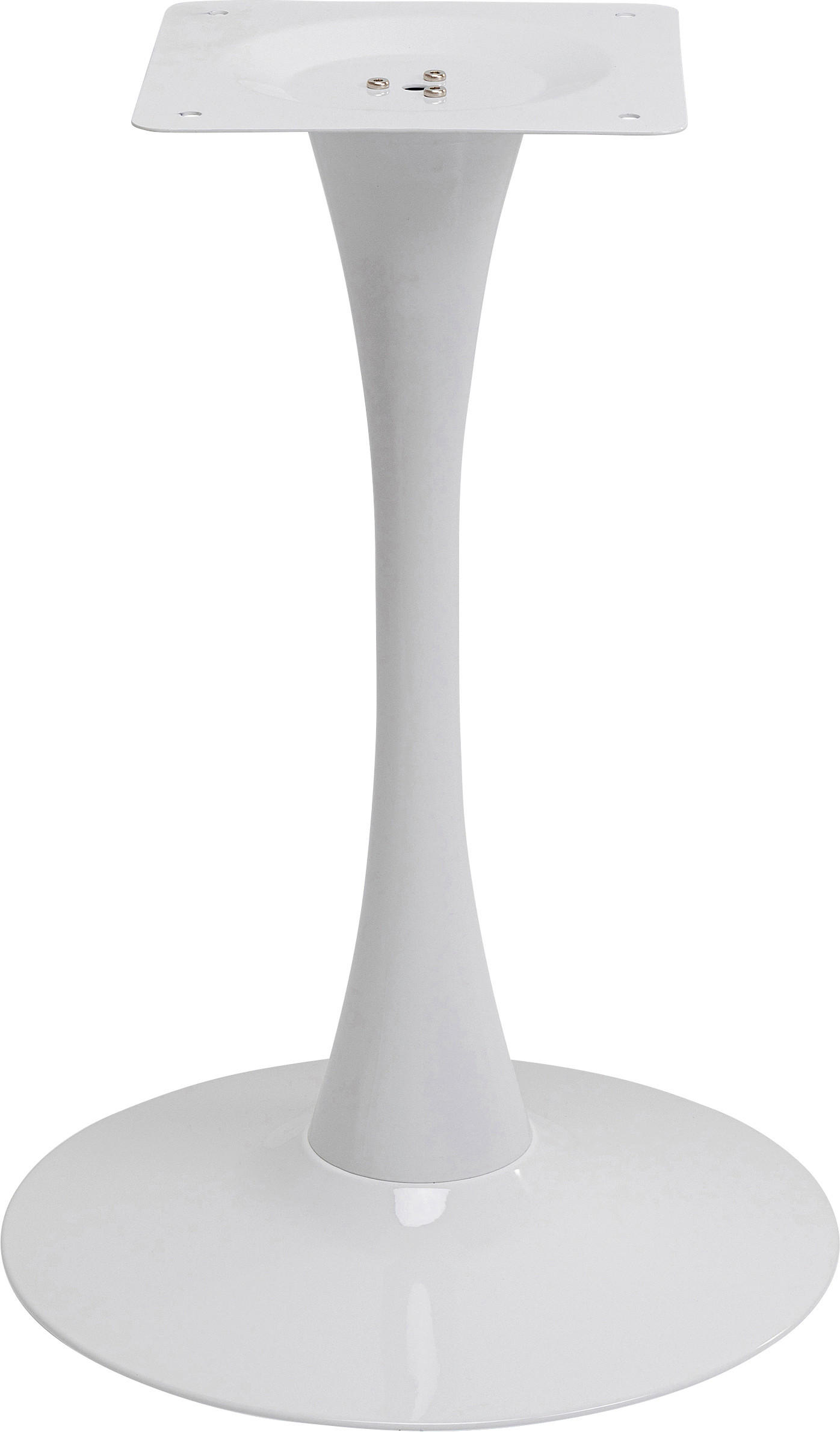 TISCHGESTELL 50/50/72,2 cm  in Weiß  - Weiß, Basics, Metall (50/50/72,2cm) - Kare-Design