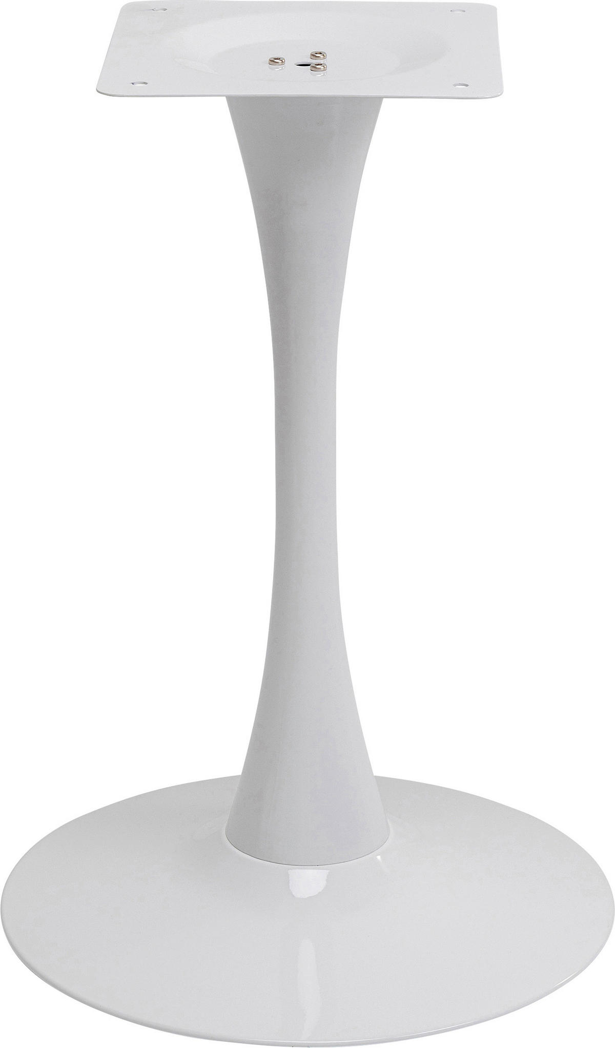 TISCHGESTELL 50/50/72,2 cm  in Weiß  - Weiß, Basics, Metall (50/50/72,2cm) - Kare-Design