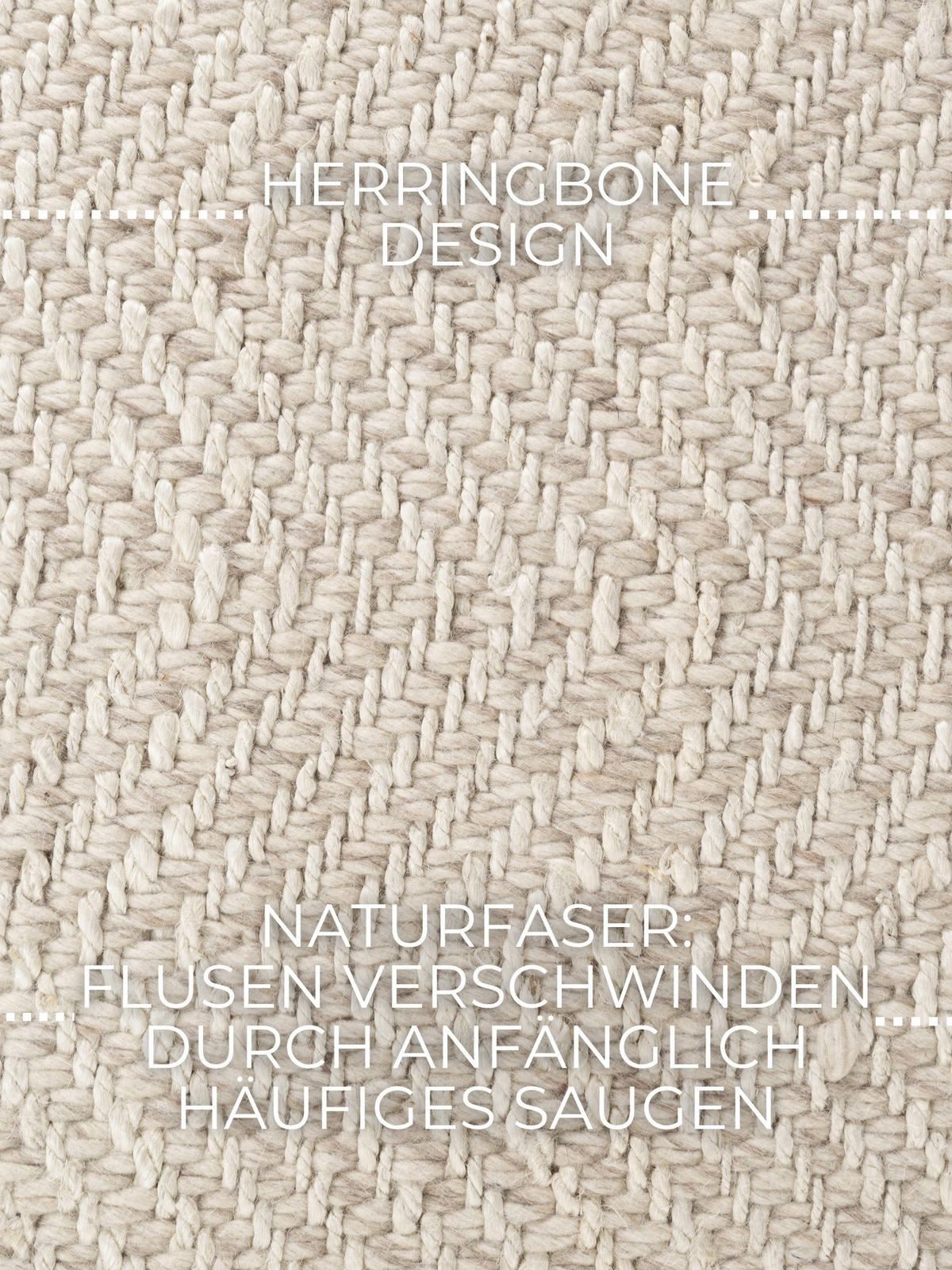 LÄUFER 80/200 cm Majoli  - Creme, Basics, Textil (80/200cm) - Elle Decoration