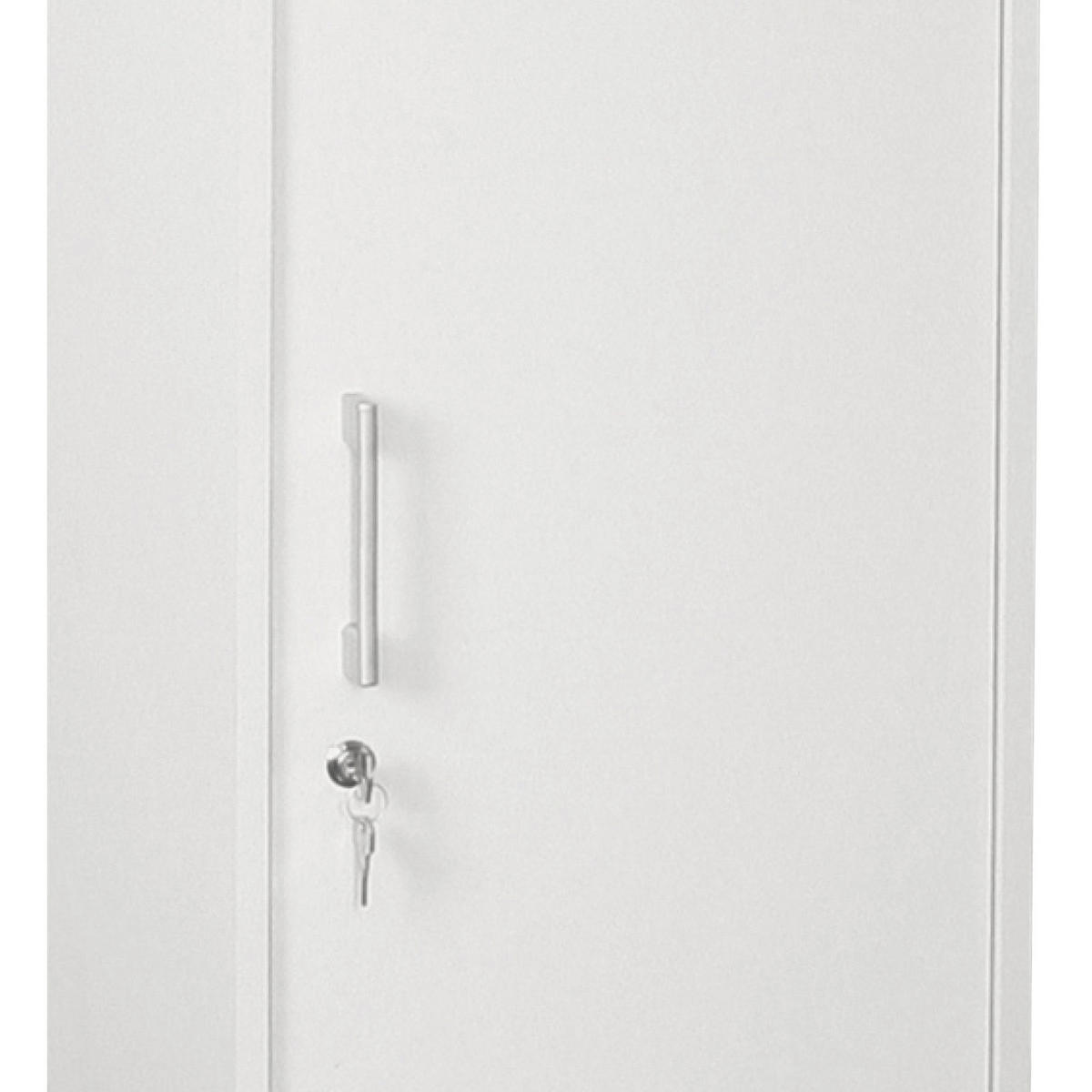 AKTENSCHRANK 39,3/110,9/34,5 cm  - Weiß, Basics, Holzwerkstoff (39,3/110,9/34,5cm) - MID.YOU