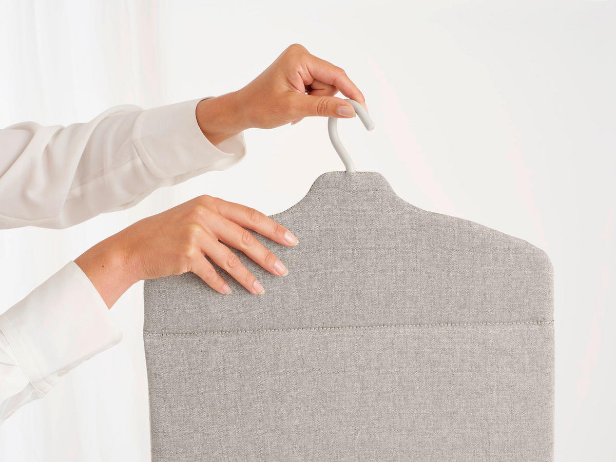 PODLOGA ZA PARNO GLAČANJE    40,4/93/1,2 cm    - siva, Basics, metal/tekstil (40,4/93/1,2cm) - Brabantia