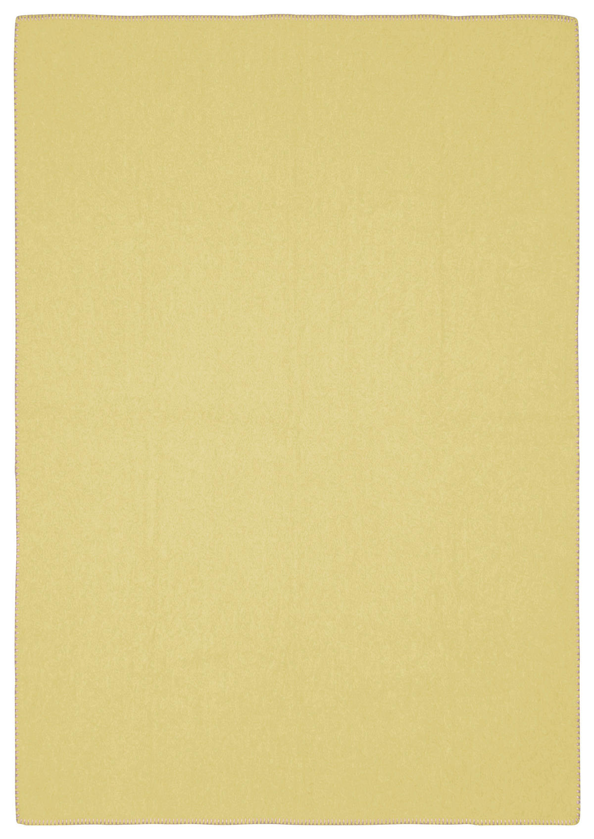 FLEECOVÁ DEKA, polyester, 140/200 cm - žlutá, Moderní, textil (140/200cm) - Novel