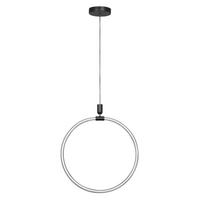 LED-HÄNGELEUCHTE 49.8/70 cm  - Dunkelgrau, Design, Kunststoff (49.8/70cm) - Osram