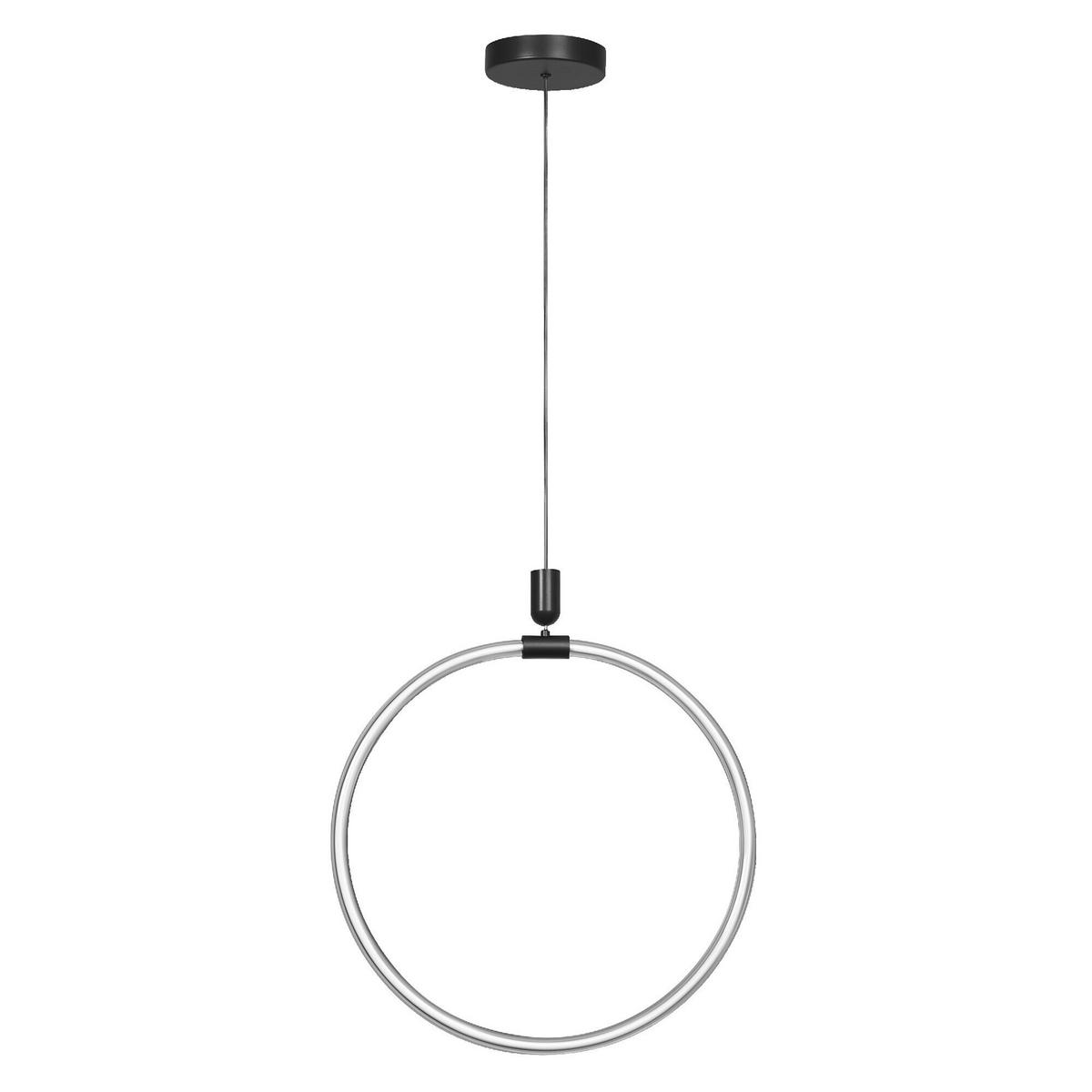 LED-HÄNGELEUCHTE 49.8/70 cm  - Dunkelgrau, Design, Kunststoff (49.8/70cm) - Osram