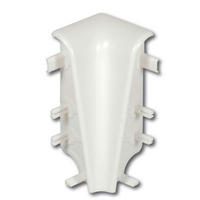 VNÚTORNÝ ROH  (za kus) biela - biela, Basics, plast (6cm) - Homeware