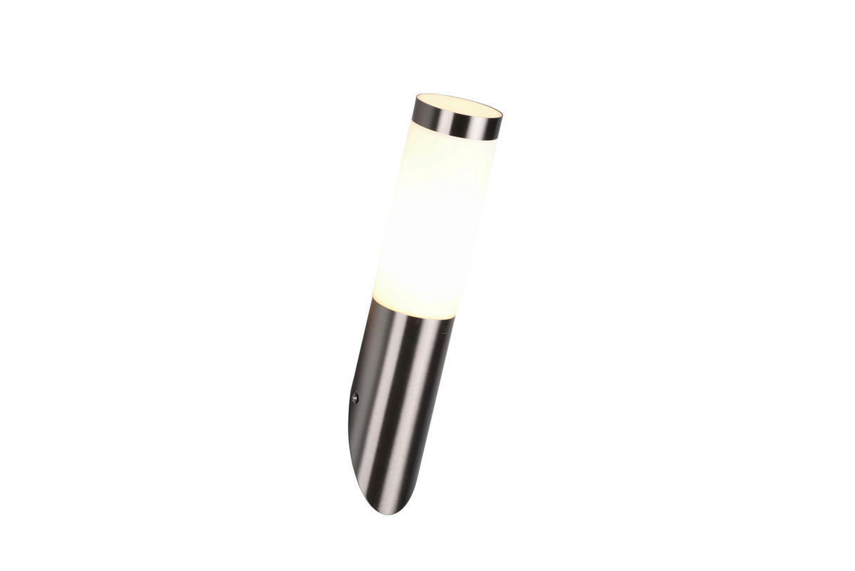 AUSSENWANDLEUCHTE Trioto 7,8/36,5 cm  - Weiß/Nickelfarben, KONVENTIONELL, Kunststoff/Metall (7,8/36,5cm) - Trio Leuchten