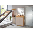GARDEROBE 3-teilig  in 140/195/37 cm  - Taupe/Eichefarben, Design, Holz/Holzwerkstoff (140/195/37cm) - Novel