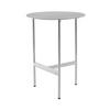BEISTELLTISCH Silberfarben  - Silberfarben, Design, Metall (40/54/40cm) - Kayoom