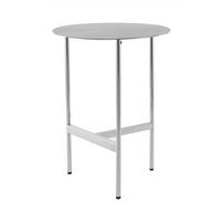 BEISTELLTISCH Silberfarben  - Silberfarben, Design, Metall (40/54/40cm) - Kayoom