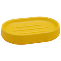 SZAPPANTARTÓ műanyag  - sárga, Basics, műanyag (8,8/2,6/13,3cm) - Sadena