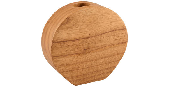 VASE 20 cm  - Naturfarben, Natur, Holz/Kunststoff (20/20/7cm) - Ambia Home