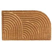 FUßMATTE  45/75 cm  Naturfarben  - Naturfarben, Design, Kunststoff/Textil (45/75cm) - Esposa