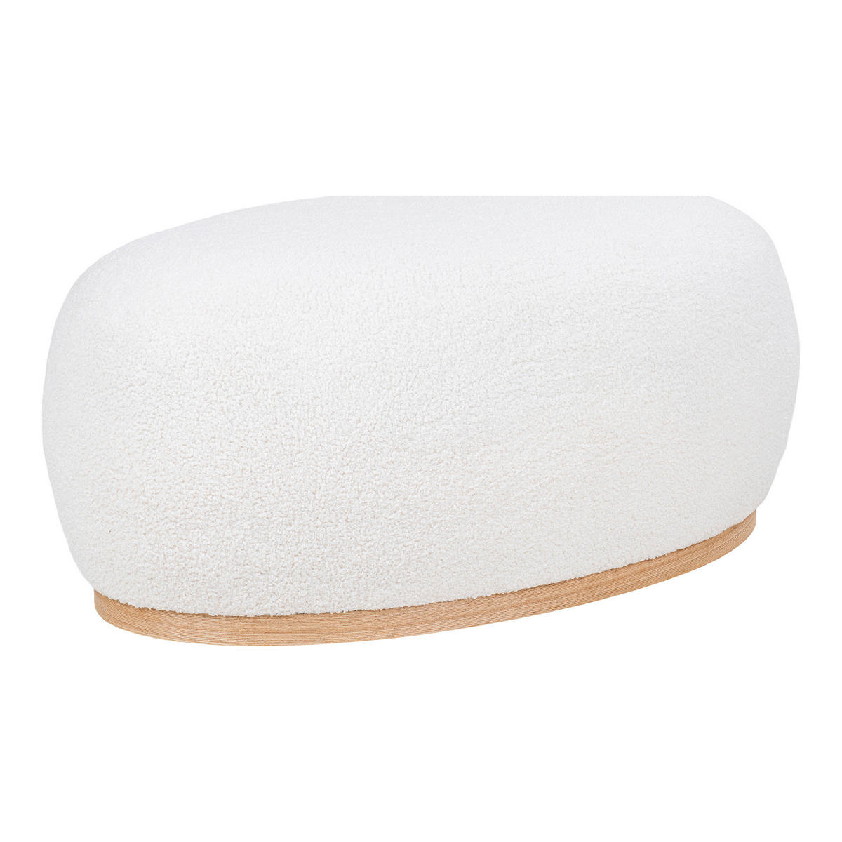 POUF - Weiß, Basics, Textil (54,5/36/88,5cm)