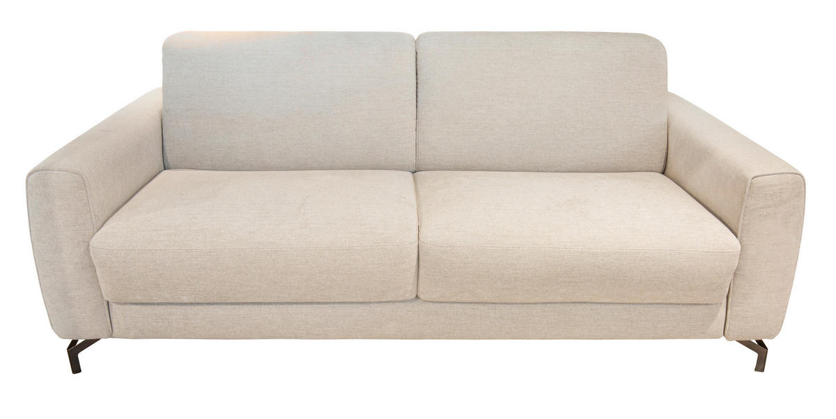 ZOFA S POSTELJNO FUNKCIJO,  temno siva tekstil  - temno siva, Design, tekstil (201/88/102cm) - Hom`in