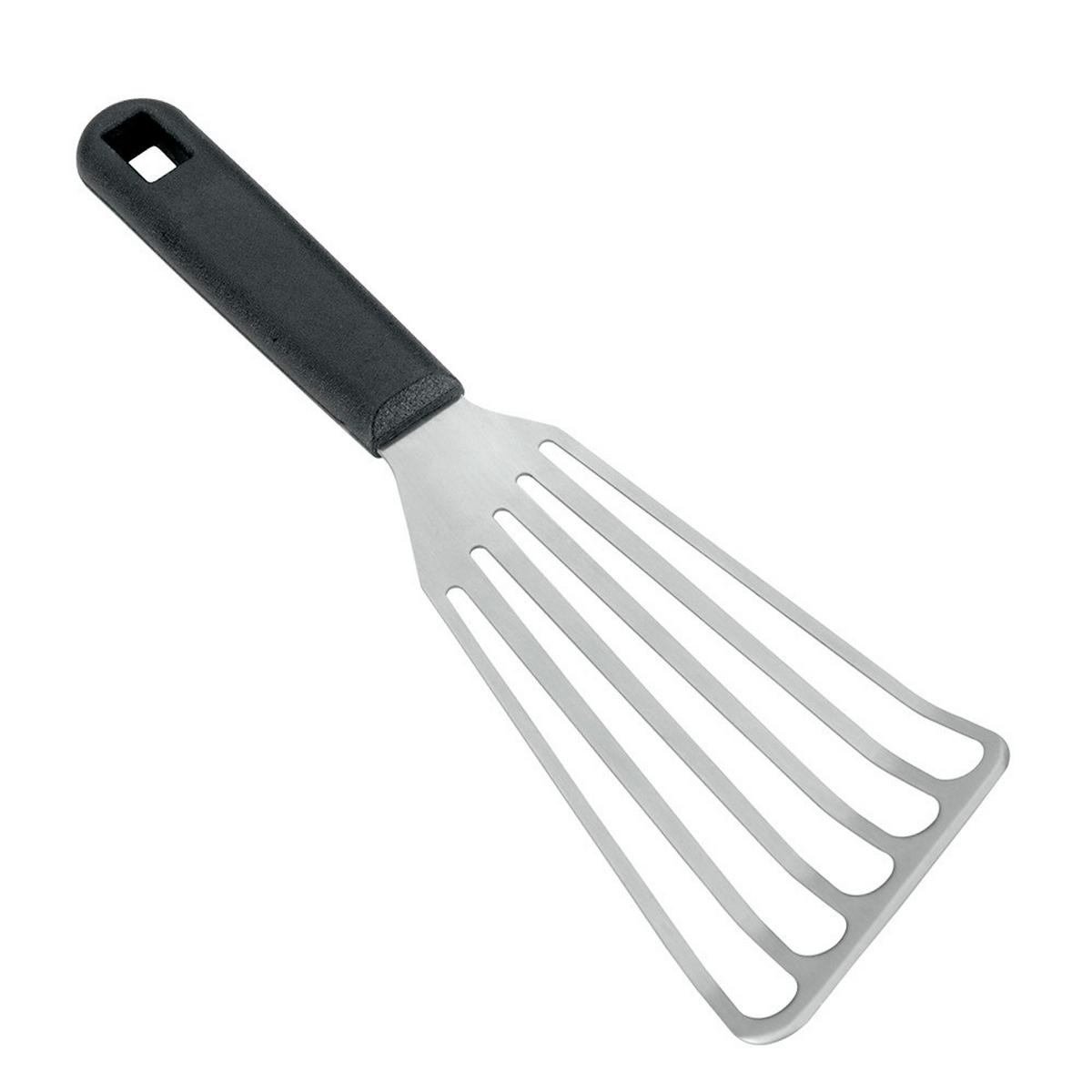 SÜTŐLAPÁT - fekete/ezüstszínű, műanyag/fém (27/7,5/1cm) - Metaltex