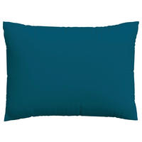 KOPFPOLSTERBEZUG WOVEN SATIN 60/80 cm  - Petrol, Basics, Textil (60/80cm) - Schlafgut