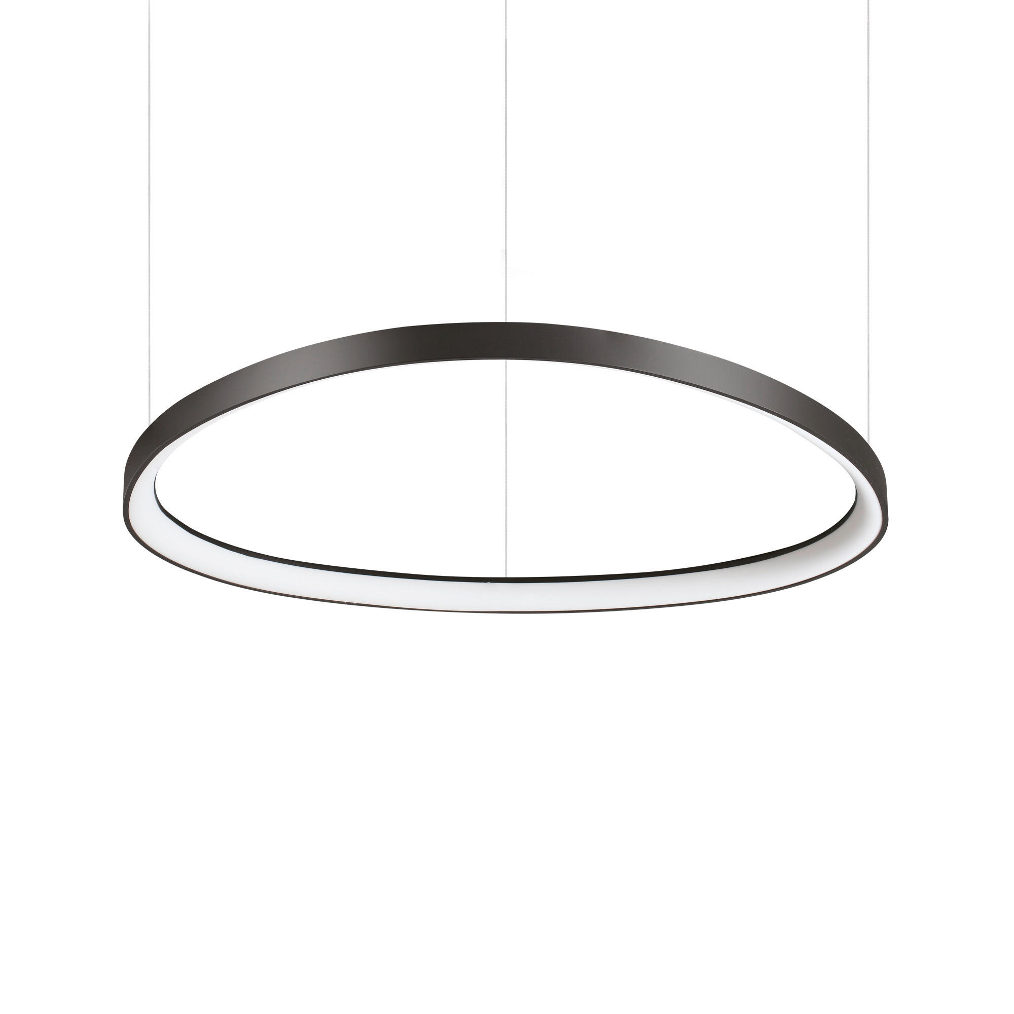 LED-HÄNGELEUCHTE Gemini 81/28,5/180 cm   - Schwarz, Design, Kunststoff/Metall (81/28,5/180cm) - Ideal Lux