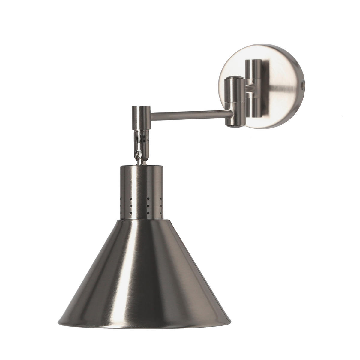 WANDLEUCHTE 37.5/14/17 cm   - Basics, Metall (37.5/14/17cm)