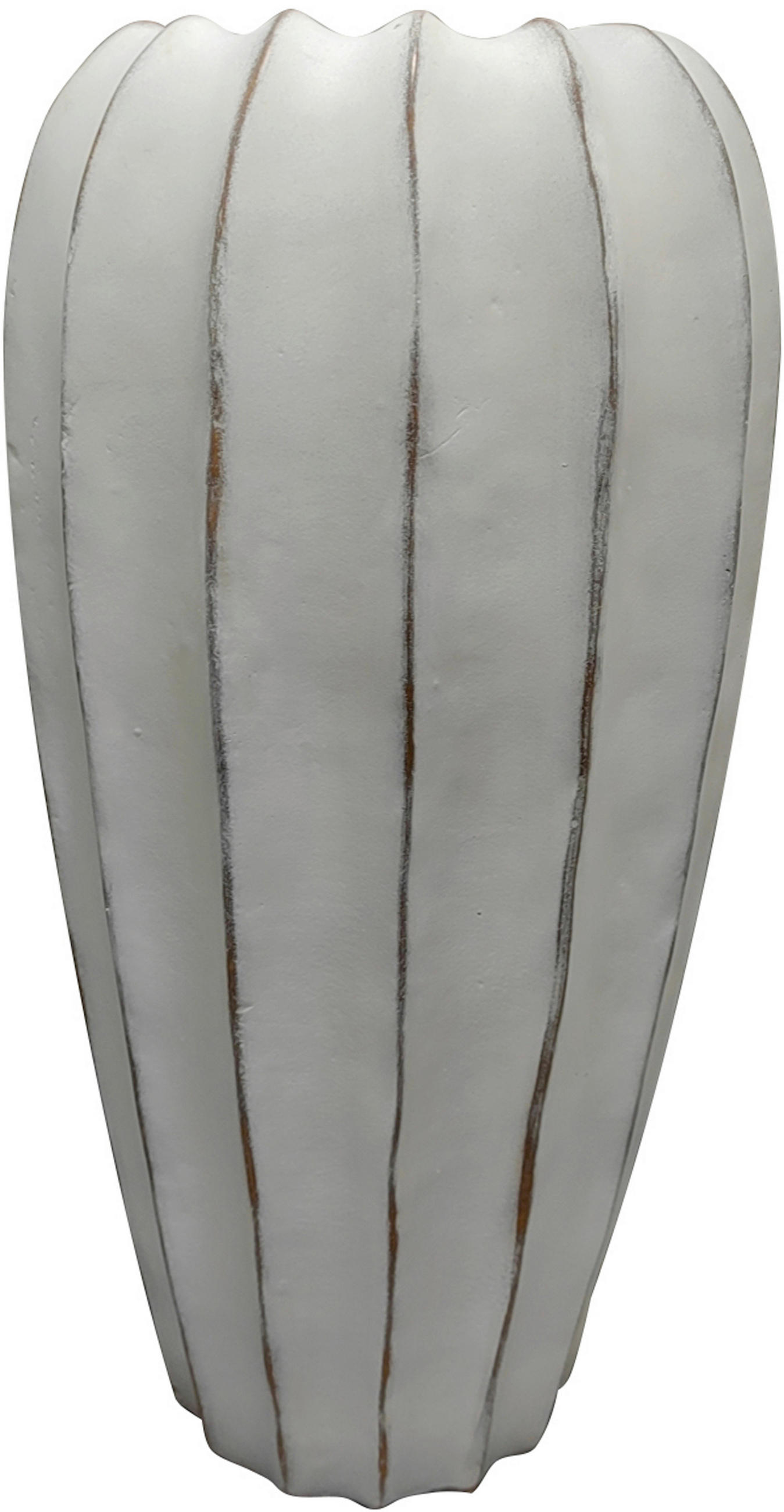 Vază 70 cm  - alb, Basics, plastic (35/70cm) - Ambia Home