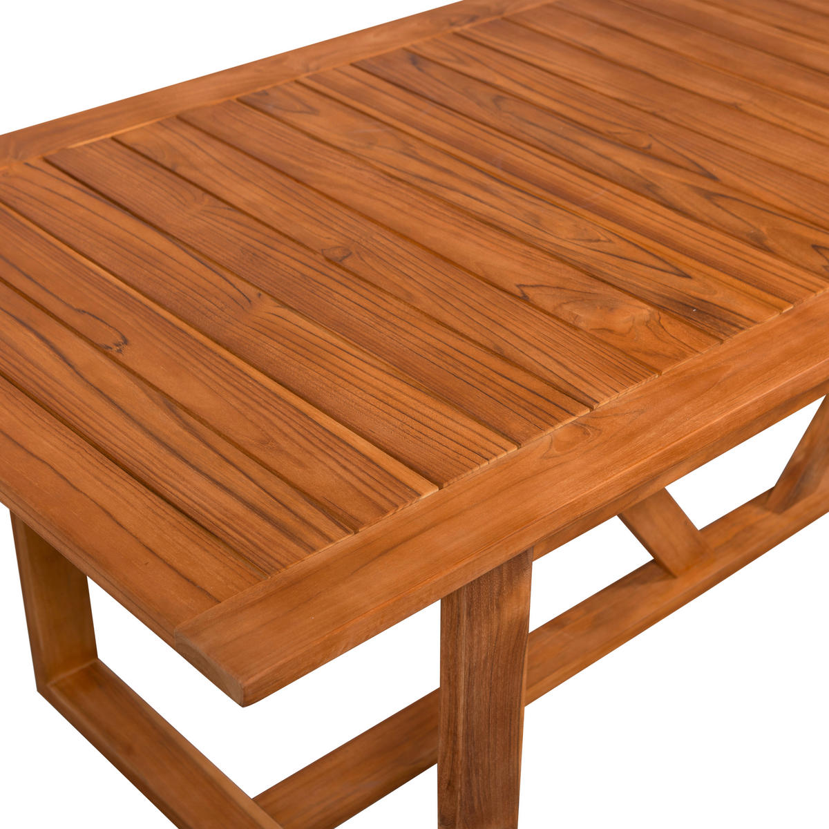 GARTENTISCH 240/90/75 cm Holz rechteckig  - Naturfarben, Design, Holz (240/90/75cm) - Livetastic