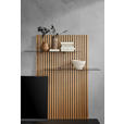 WANDPANEEL Eichefarben  - Eichefarben, Design, Glas/Holz (91/149/25,7cm) - Dieter Knoll