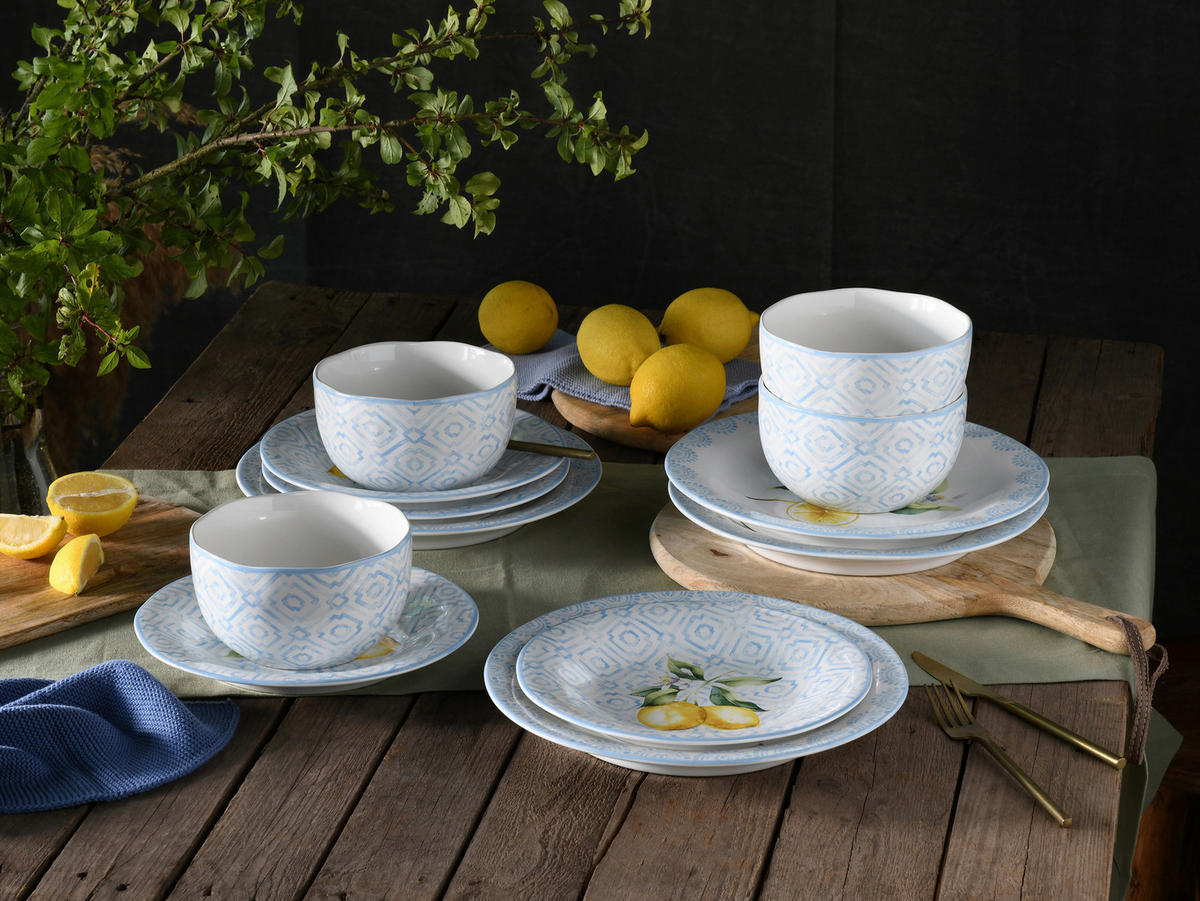TAFELSERVICE 12-teilig  - Multicolor, Basics, Keramik - Creatable