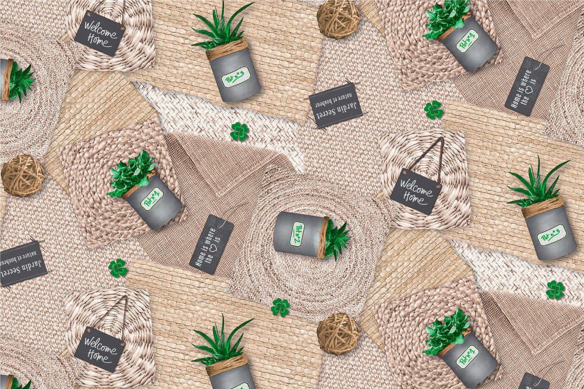 ASZTALTERÍTŐ   - színes, Basics, textil (2000cm)