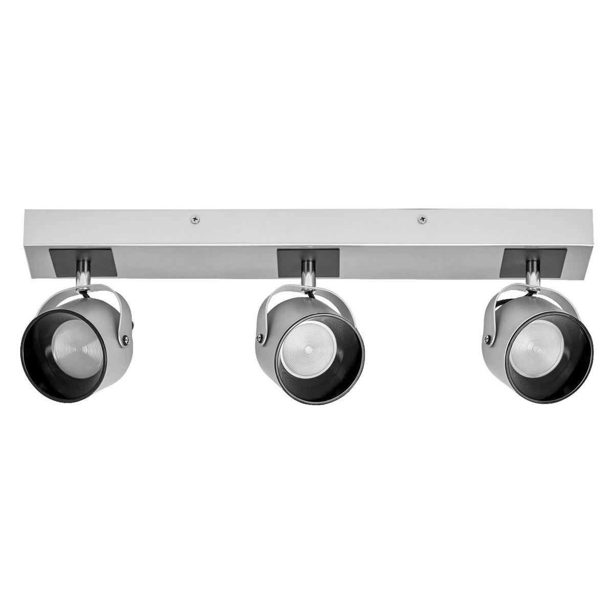 LED-STRAHLER 50/8,3/15 cm   - Silberfarben, Basics, Kunststoff/Metall (50/8,3/15cm) - Osram