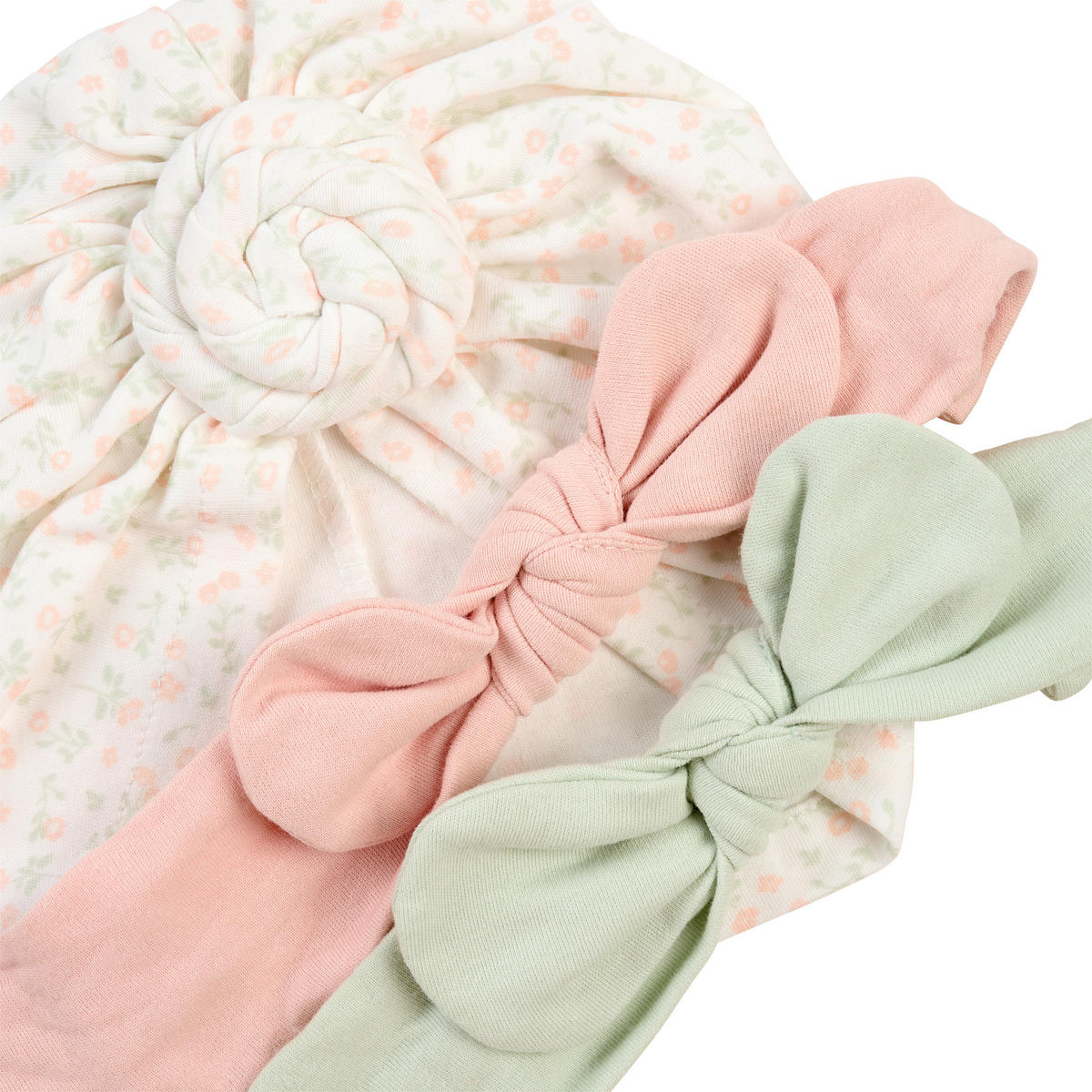 BABYBEKLEIDUNGSSET 5-teilig  - Pink/Weiß, Basics, Textil (0-6 Mnull) - Patinio