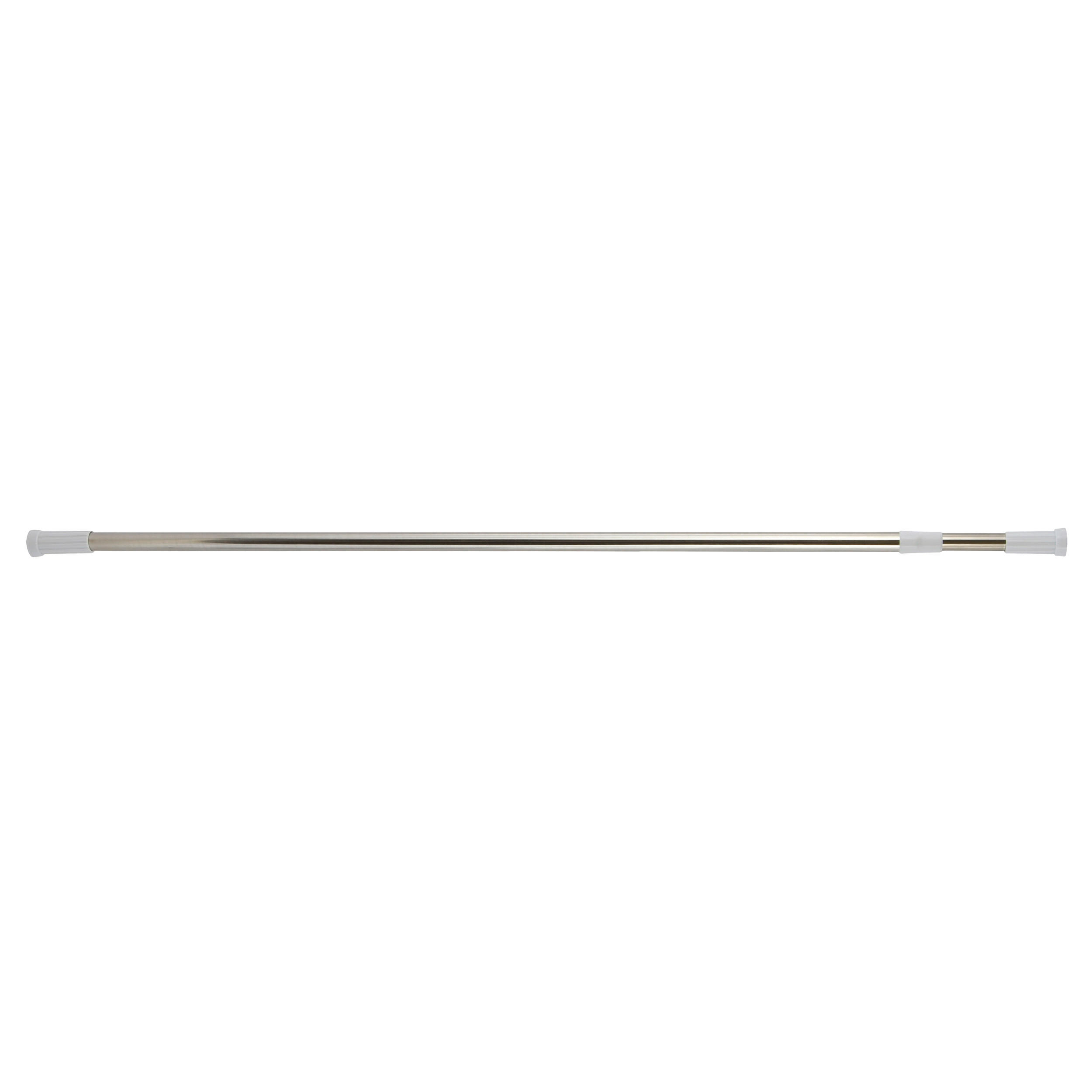 DUSCHVORHANGSTANGE 140-260 cm  - Grau, Basics, Metall (140-260cm) - MSV