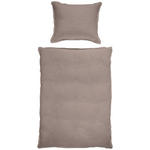 BETTWÄSCHE Leinenoptik 140/200 cm  - Grau, Trend, Textil (140/200cm) - Ambiente