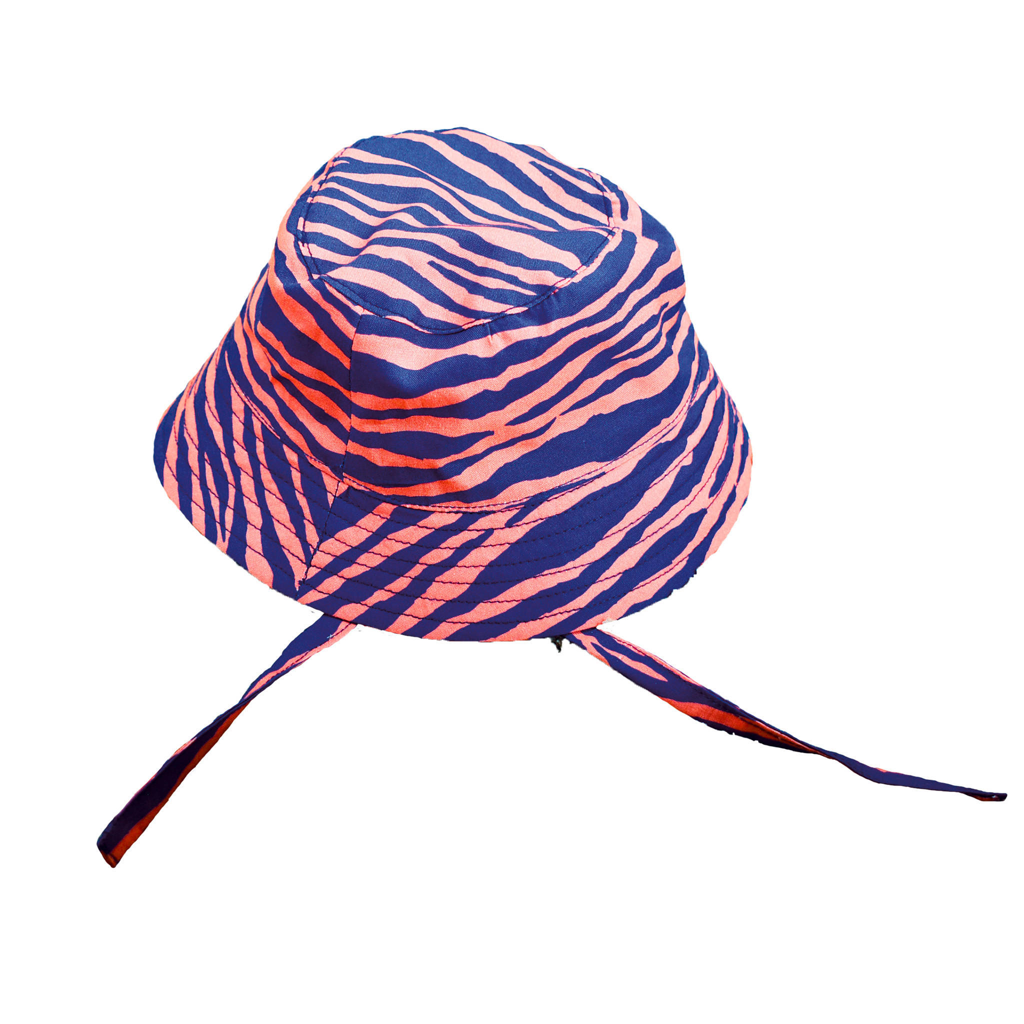 HUT - Orange/Dunkelblau, Trend, Textil (15cm)