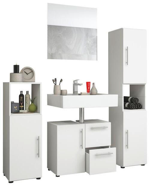 BADEZIMMER  in 120 cm  - Weiß, KONVENTIONELL, Holzwerkstoff (120cm) - MID.YOU