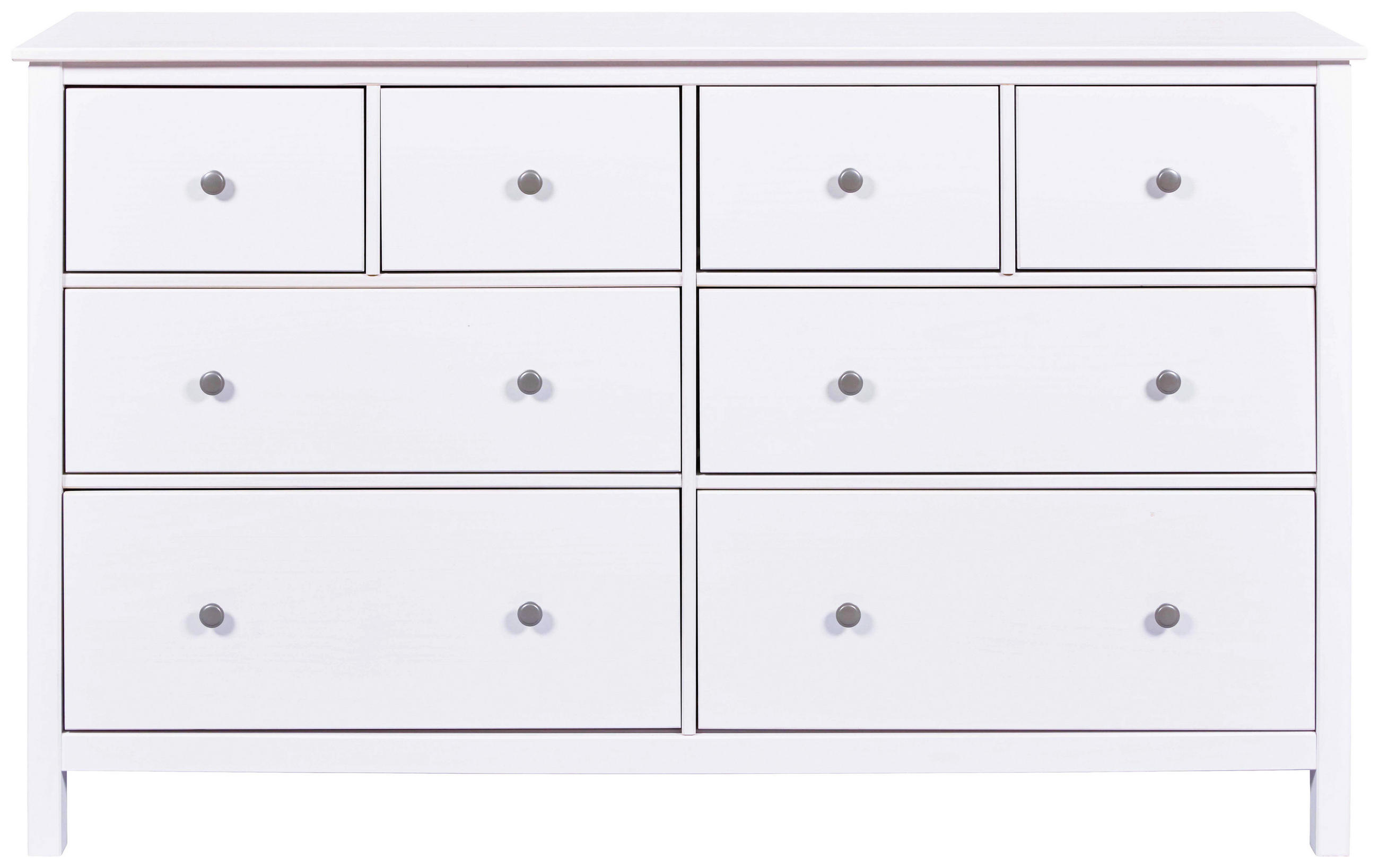 SIDEBOARD 160/96/40 cm  - Silberfarben/Weiß, Design, Holz/Metall (160/96/40cm) - Livetastic