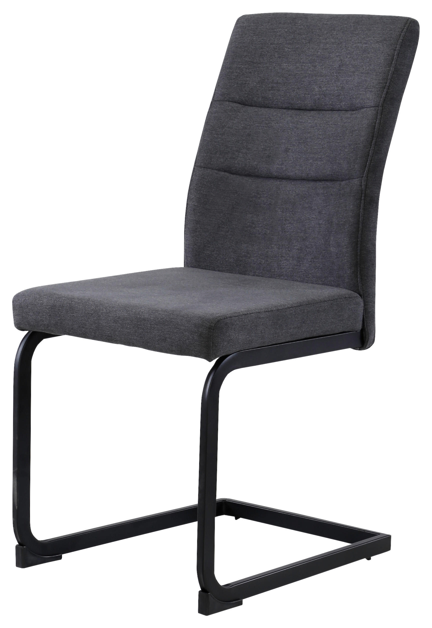 STOLIČKA, 45/95/58 cm - čierna/tmavosivá, Modern, kov/drevo (45/95/58cm) - Cantus