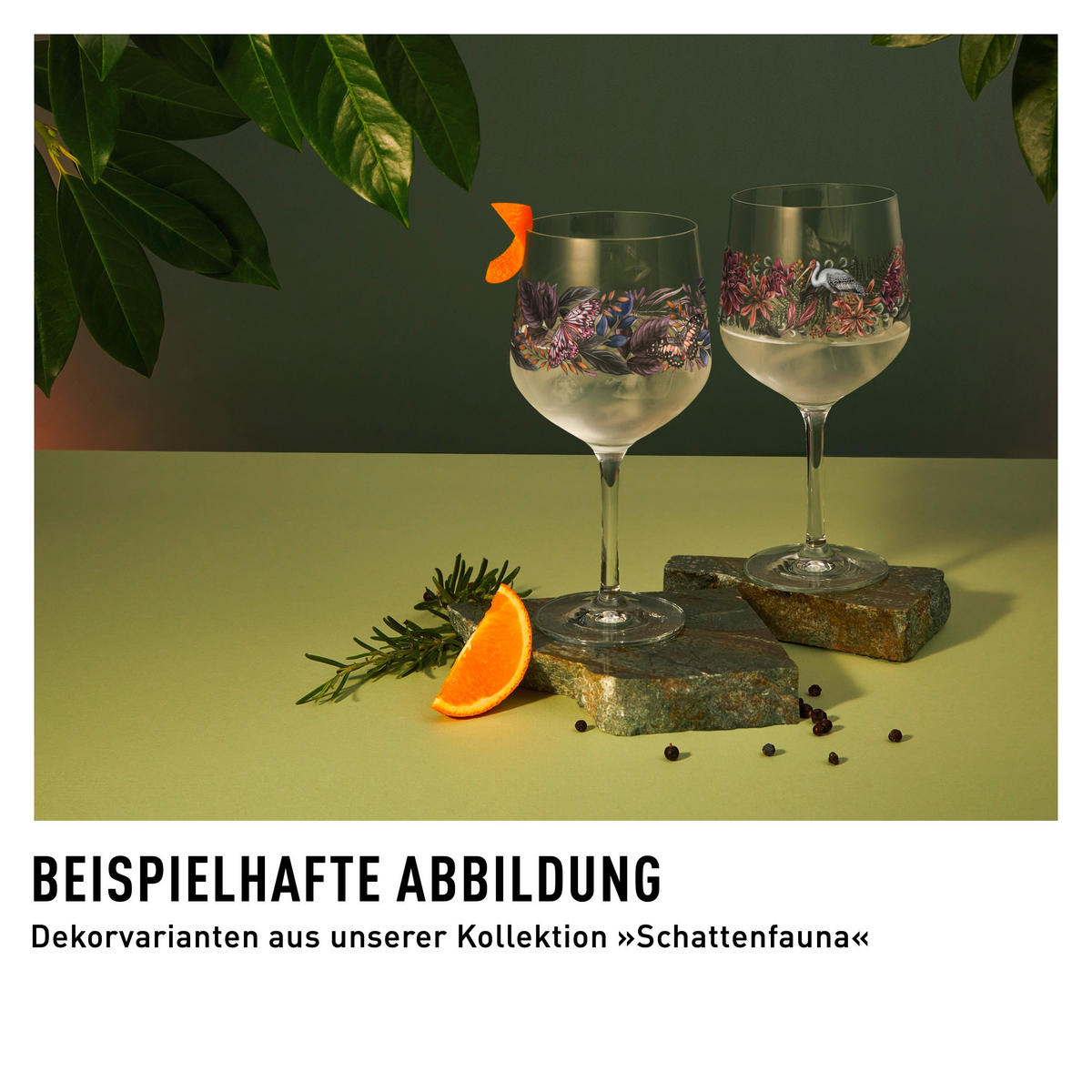 GLÄSERSET Schattenfauna 2-teilig  - Pink/Gelb, LIFESTYLE, Glas (10,7/21,8/10,7cm) - Ritzenhoff