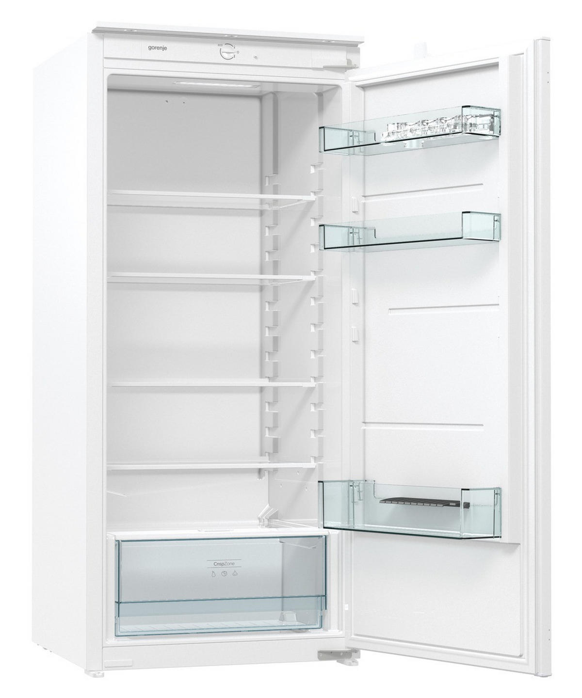 KÜHLSCHRANK 54/122,5/54,5 cm RI412EE1  - Weiß, Basics, Metall (54/122,5/54,5cm) - Gorenje