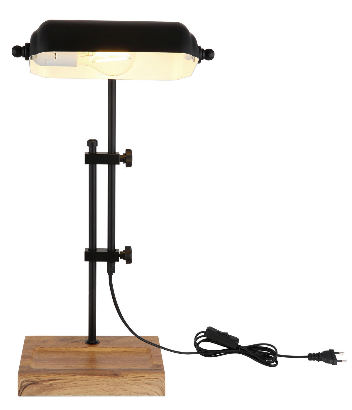 STOLNÍ LAMPA, 26,5/18,2/50 cm - Natur (26,5/18,2/50cm) - Globo
