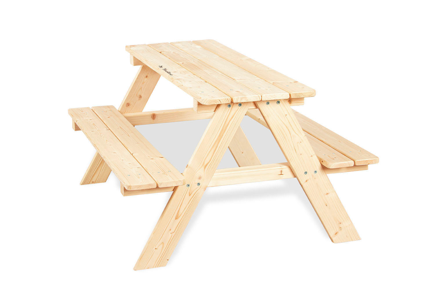 KINDERSITZGRUPPE Nicki für 4  - Naturfarben, Basics, Holz (90/79/50cm) - Pinolino