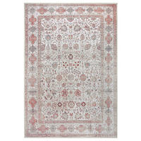 PLOCHO TKANÝ KOBEREC, 130/190 cm, svetlomodrá, perleťová, koralová - svetlomodrá/koralová, Design, textil/plast (130/190cm) - Lindorug